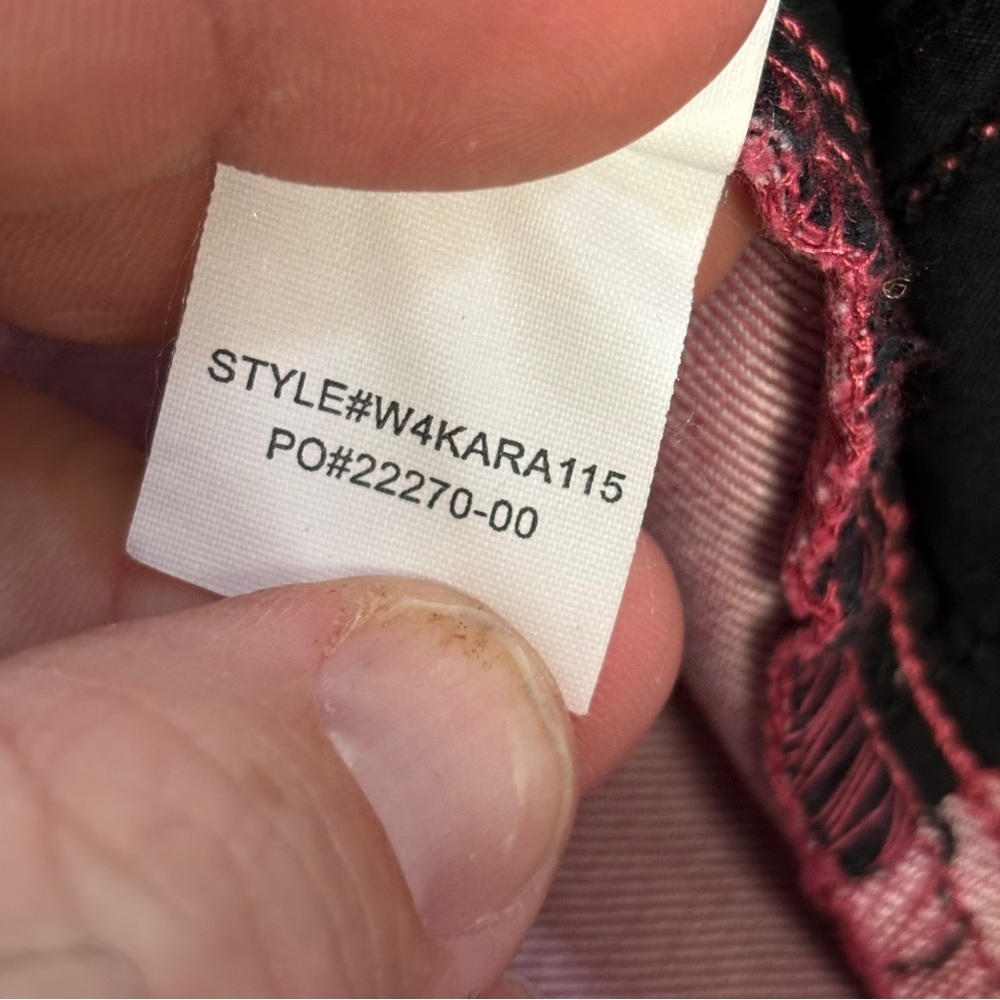 prAna Kara Low Rise Ankle Jeans in Burgundy – Women’s Sz 8/29 - Picture 11 of 13